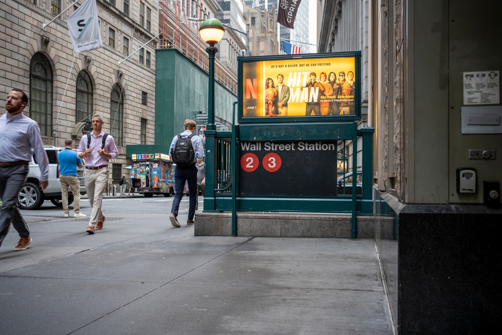 Wall Street subway station