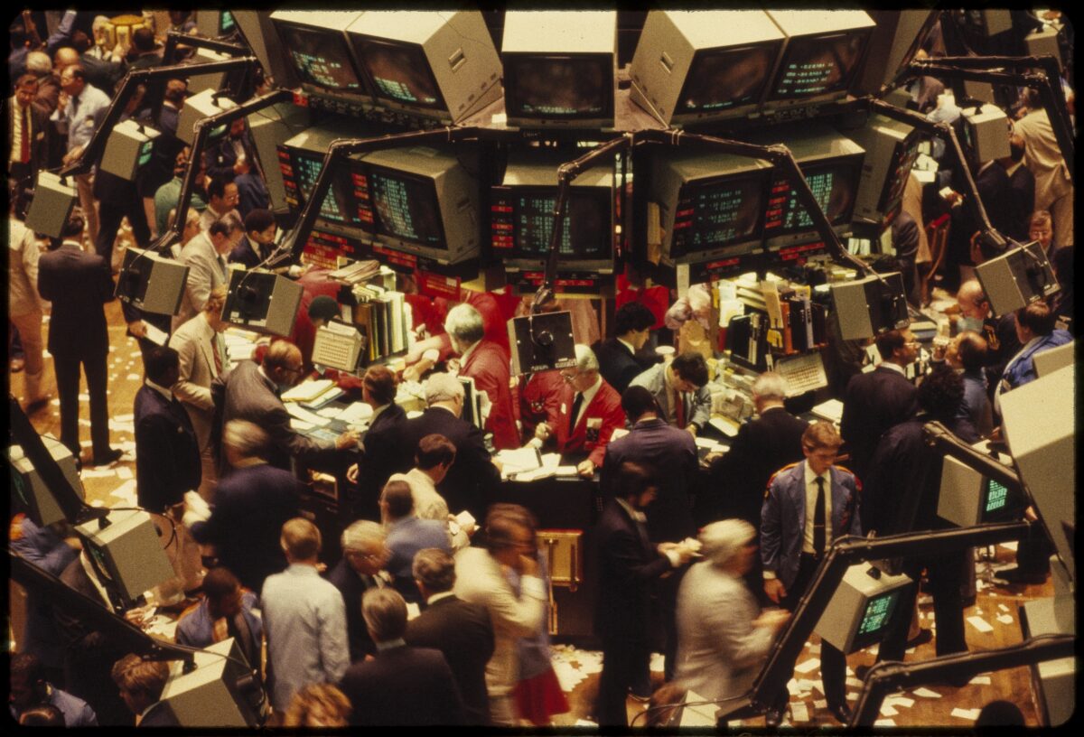 NYSE Stock Exchange Trading Floor