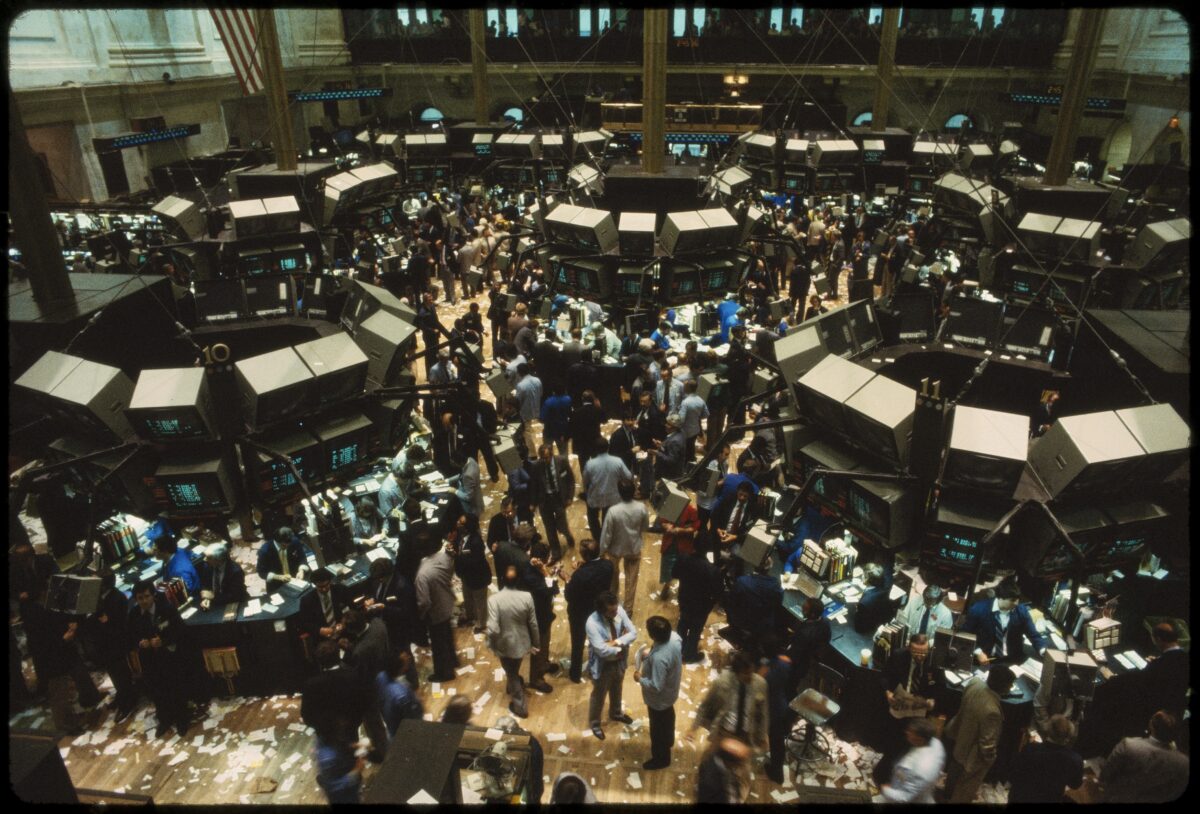 NYSE New York Stock Exchange Trading Floor